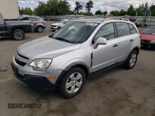 2014 Chevrolet Captiva Sport LS z VIN 3GNAL2EK6ES631375, wystawiony jako Copart lot #62127895 z przebiegiem 126 573 mil mil oraz Szkoda całkowita • Salvage title. Historia ofert i sprzedaży dostępna na DreamBid. Obrazek 1.