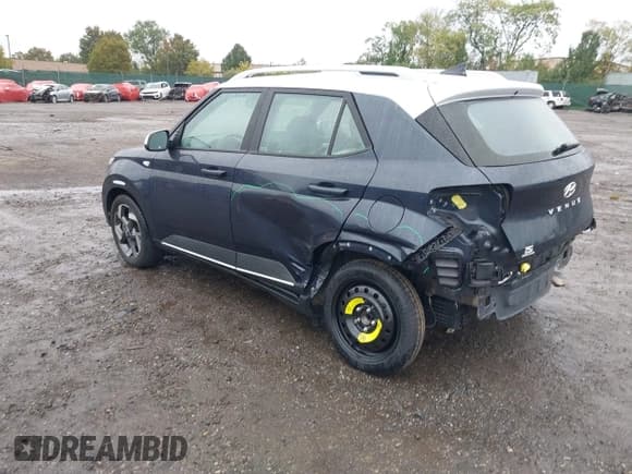 ✅ 2022 Hyundai Venue SEL • VIN: KMHRC8A37NU192924 • Лот: 43432093. Опубликован ранее на IAAI с пробегом 33 651 миль. Бесплатный доступ к архиву аукционных продаж из США и подробный отчёт об истории автомобиля на DreamBid. Изображение 3.