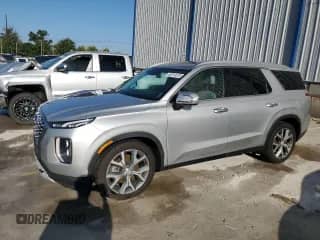 2021 Hyundai Palisade SEL z VIN KM8R4DHE4MU273567, wystawiony jako Copart lot #80314575 z przebiegiem 97 810 mil mil oraz Szkoda całkowita • Salvage title. Historia ofert i sprzedaży dostępna na DreamBid. Obrazek 1.