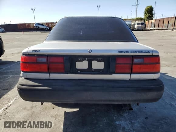 ✅ 1991 Toyota Corolla • VIN: JT2AE94AXM3450510 • Lot: 50764565. Listed on Copart with 81,274 mi. Free auction sales archive from the USA and detailed vehicle history report at DreamBid. Image 6.