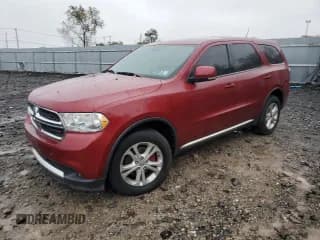 ✅ 2013 Dodge Durango SXT • VIN: 1C4RDJAG9DC565221 • Lot: 85410595. Wystawiony na Copart z przebiegiem 123 334 mil. Bezpłatny archiwum sprzedaży aukcyjnych z USA i szczegółowy raport historii pojazdu na DreamBid. Zdjęcie 1.