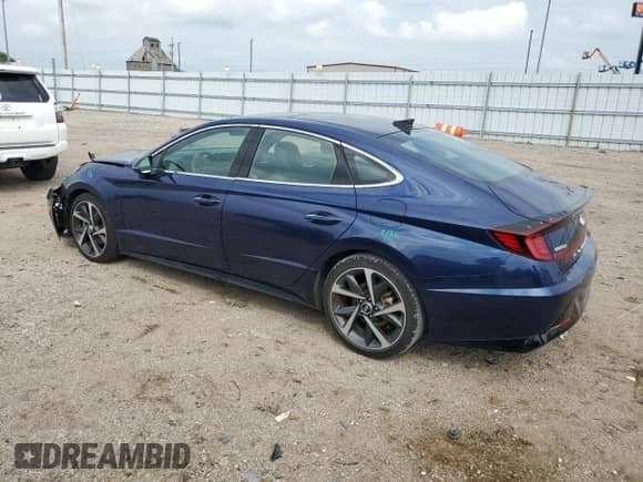 2022 Hyundai Sonata Sport с VIN 5NPEJ4J25NH148424, выставлен на аукционе Copart как лот 67751924 с пробегом 33 643 миль миль и Списание • Salvage title. История ставок и продаж доступна на DreamBid. Изображение 2.