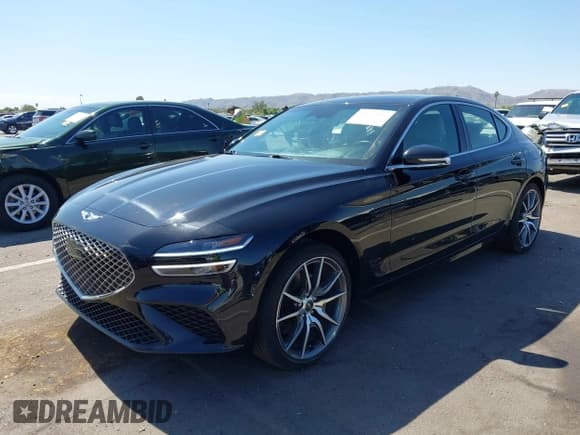 ✅ 2023 Genesis G70 2.0T • VIN: KMTG34TA3PU132398 • Lot: 42497066. Listed on IAAI with 34,759 mi. Free auction sales archive from the USA and detailed vehicle history report at DreamBid. Image 17.