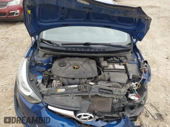 ✅ 2016 Hyundai Elantra SE • VIN: 5NPDH4AE8GH714886 • Lot: 43626076. Listed on IAAI with 120,902 mi. Free auction sales archive from the USA and detailed vehicle history report at DreamBid. Image 10.