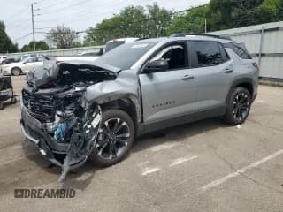 ✅ 2025 Chevrolet Equinox FWD RS • VIN: 3GNAXLEG2SL105787 • Lot: 63820565. Wystawiony na Copart z przebiegiem 11 445 mil. Bezpłatny archiwum sprzedaży aukcyjnych z USA i szczegółowy raport historii pojazdu na DreamBid. Zdjęcie 1.