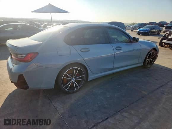 2023 BMW 3 Series 330i z VIN 3MW69FF05P8D29302, wystawiony jako Copart lot #81690055 z przebiegiem 45 083 mil mil oraz Szkoda całkowita • Salvage title. Historia ofert i sprzedaży dostępna na DreamBid. Obrazek 3.