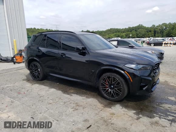 ✅ 2024 BMW X5 M Competition • VIN: 5YM13ET01R9T09271 • Lot: 68989084. Listed on Copart with 6,741 mi. Free auction sales archive from the USA and detailed vehicle history report at DreamBid. Image 4.
