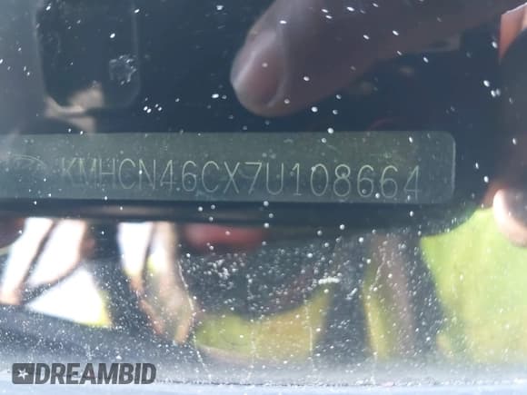 ✅ 2007 Hyundai Accent GLS • VIN: KMHCN46CX7U108664 • Лот: 41688243. Опубликован ранее на IAAI с пробегом 188 306 миль. Бесплатный доступ к архиву аукционных продаж из США и подробный отчёт об истории автомобиля на DreamBid. Изображение 9.