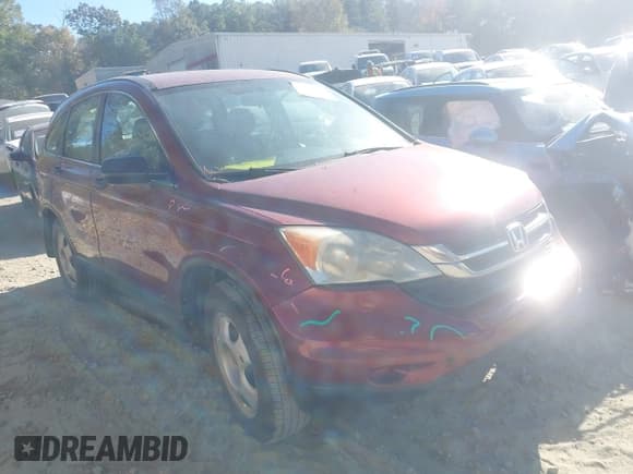 ✅ 2011 Honda CR-V LX • VIN: 3CZRE3H34BG704123 • Lot: 43477788. Listed on IAAI with 127,989 mi. Free auction sales archive from the USA and detailed vehicle history report at DreamBid. Image 1.