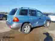 2004 Hyundai Santa Fe with VIN KM8SB12B64U826594, listed as a Copart auction lot 90612545 with 101,208 mi miles and Salvage title. Bid and sale history available at DreamBid. Image 3.