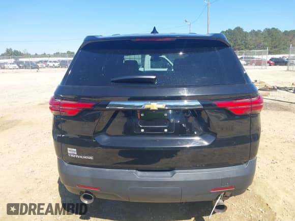 2023 Chevrolet Traverse LS z VIN 1GNERFKW5PJ136412, wystawiony jako IAAI lot #43341271 z przebiegiem 55 941 mil mil oraz . Historia ofert i sprzedaży dostępna na DreamBid. Obrazek 17.