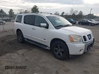 ✅ 2005 Nissan Armada LE • VIN: 5N1AA08B05N713185 • Lot: 43713040. Wystawiony na IAAI z przebiegiem 300 193 mil. Bezpłatny archiwum sprzedaży aukcyjnych z USA i szczegółowy raport historii pojazdu na DreamBid. Zdjęcie 1.