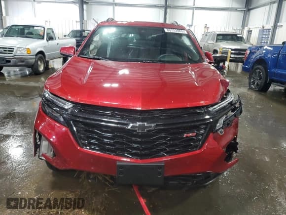 ✅ 2024 Chevrolet Equinox RS • VIN: 3GNAXWEG2RS142002 • Lot: 80723965. Listed on Copart with 19,311 mi. Free auction sales archive from the USA and detailed vehicle history report at DreamBid. Image 5.