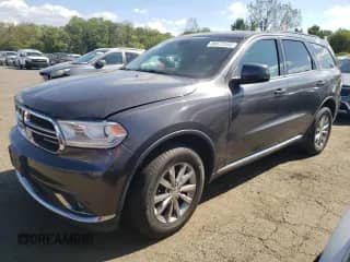 2018 Dodge Durango SXT z VIN 1C4RDJAG9JC329776, wystawiony jako Copart lot #80573145 z przebiegiem 178 616 mil mil oraz Szkoda całkowita • Salvage title. Historia ofert i sprzedaży dostępna na DreamBid. Obrazek 1.