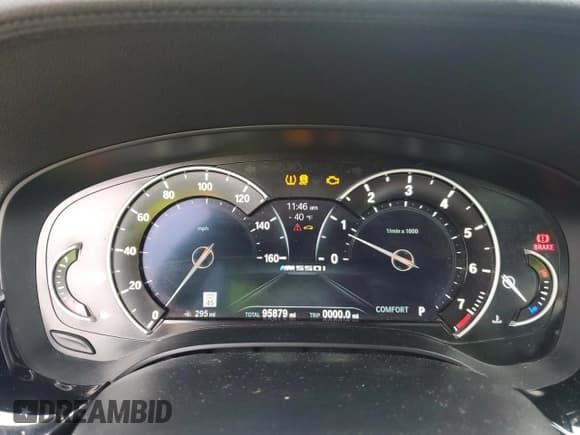 ✅ 2018 BMW 5 Series M550i xDrive • VIN: WBAJB9C59JB035942 • Lot: 57274105. Listed on Copart with 95,879 mi. Free auction sales archive from the USA and detailed vehicle history report at DreamBid. Image 9.