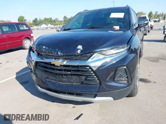 2021 Chevrolet Blazer LT z VIN 3GNKBCR45MS540315, wystawiony jako IAAI lot #43198972 z przebiegiem 71 266 mil mil oraz . Historia ofert i sprzedaży dostępna na DreamBid. Obrazek 6.