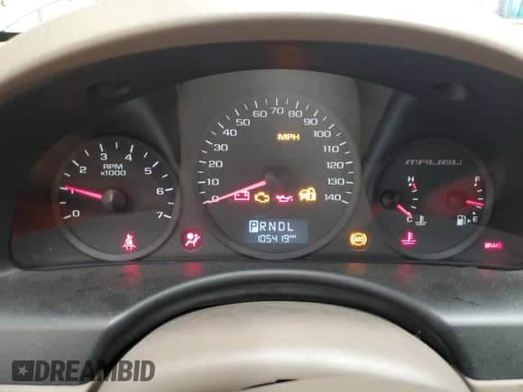 2004 Chevrolet Malibu LT with VIN 1G1ZU54894F224372, listed as a Copart auction lot 63771155 with 105,419 mi miles and Salvage title. Bid and sale history available at DreamBid. Image 9.