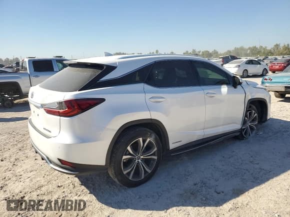 ✅ 2020 Lexus RX 450h • VIN: 2T2HGMDA1LC056611 • Lot: 86537275. Listed on Copart with 28,352 mi. Free auction sales archive from the USA and detailed vehicle history report at DreamBid. Image 3.