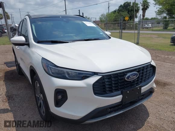 ✅ 2025 Ford Escape Platinum • VIN: 1FMCU9JA0SUA50028 • Lot: 42334542. Listed on IAAI with 760 mi. Free auction sales archive from the USA and detailed vehicle history report at DreamBid. Image 1.