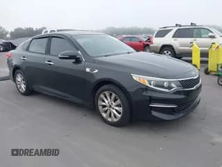 ✅ 2016 Kia Optima EX • VIN: 5XXGU4L35GG075107 • Lot: 43778757. Listed on IAAI with 61,541 mi. Free auction sales archive from the USA and detailed vehicle history report at DreamBid. Image 1.