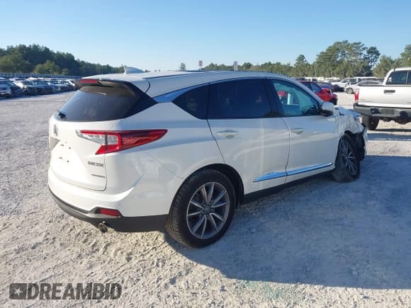 ✅ 2019 Acura RDX Technology • VIN: 5J8TC2H50KL008974 • Lot: 43449820. Wystawiony na IAAI z przebiegiem 91 968 mil. Bezpłatny archiwum sprzedaży aukcyjnych z USA i szczegółowy raport historii pojazdu na DreamBid. Zdjęcie 4.