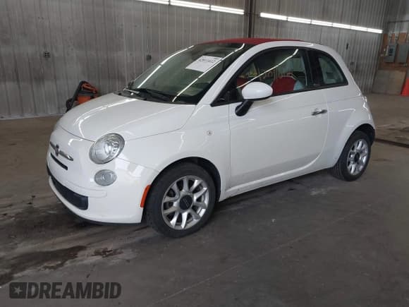✅ 2017 FIAT 500 Pop • VIN: 3C3CFFLR9HT530284 • Lot: 42011612. Listed on IAAI with 56,353 mi. Free auction sales archive from the USA and detailed vehicle history report at DreamBid. Image 2.