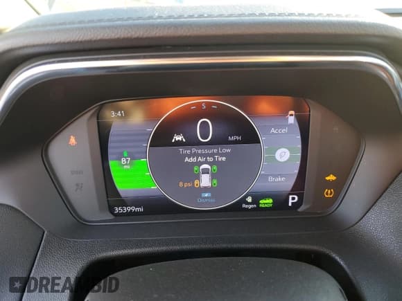 ✅ 2022 Chevrolet Bolt EV 2LT • VIN: 1G1FX6S0XN4101111 • Lot: 84559494. Wystawiony na Copart z przebiegiem 35 399 mil. Bezpłatny archiwum sprzedaży aukcyjnych z USA i szczegółowy raport historii pojazdu na DreamBid. Zdjęcie 9.