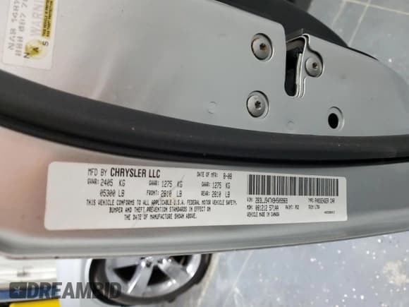 ✅ 2009 Dodge Challenger R/T • VIN: 2B3LJ54TX9H509969 • Lot: 84989044. Wystawiony na Copart z przebiegiem 228 623 mil. Bezpłatny archiwum sprzedaży aukcyjnych z USA i szczegółowy raport historii pojazdu na DreamBid. Zdjęcie 12.