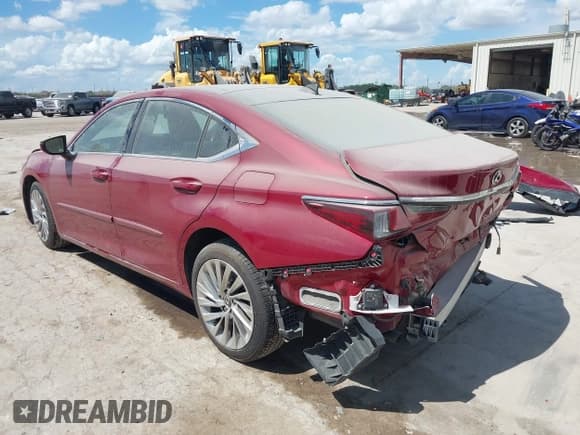 ✅ 2020 Lexus ES 350 Luxury • VIN: 58AEZ1B10LU078464 • Lot: 43004764. Wystawiony na IAAI z przebiegiem 50 827 mil. Bezpłatny archiwum sprzedaży aukcyjnych z USA i szczegółowy raport historii pojazdu na DreamBid. Zdjęcie 3.