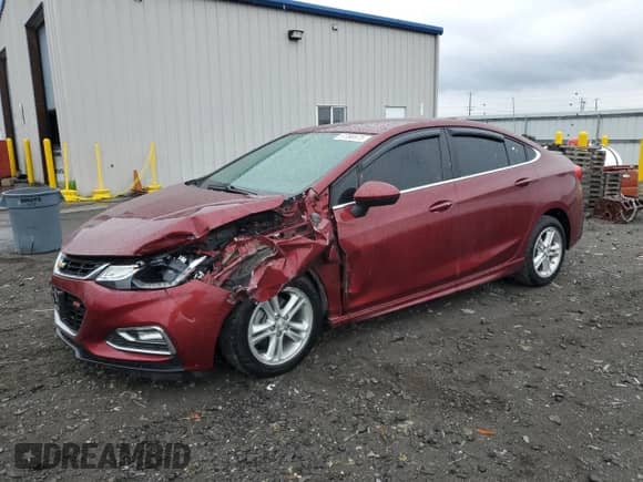 2016 Chevrolet Cruze LT с VIN 1G1BD5SM0G7255817, выставлен на аукционе Copart как лот 57390675 с пробегом 104 805 миль миль и Списание • Salvage title. История ставок и продаж доступна на DreamBid. Изображение 1.