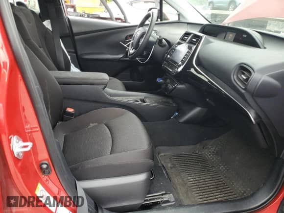 2022 Toyota Prius LE with VIN JTDL9MFUXN3033968, listed as a Copart auction lot 62223875 with 108,069 mi miles and Salvage title. Bid and sale history available at DreamBid. Image 7.