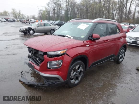 ✅ 2024 Hyundai Venue SEL • VIN: KMHRC8A35RU307798 • Lot: 41933702. Listed on IAAI with Not provided. Free auction sales archive from the USA and detailed vehicle history report at DreamBid. Image 2.
