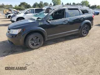 2017 Dodge Journey SE with VIN 3C4PDCAB6HT507746, listed as a Copart auction lot 80481065 with Not provided miles and Non repairable. Bid and sale history available at DreamBid. Image 1.