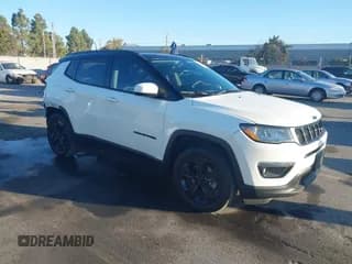 ✅ 2021 Jeep Compass Latitude • VIN: 3C4NJDBB1MT561812 • Lot: 43504011. Listed on IAAI with 52,583 mi. Free auction sales archive from the USA and detailed vehicle history report at DreamBid. Image 1.