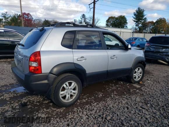 2006 Hyundai Tucson GLS with VIN KM8JN72D06U298853, listed as a Copart auction lot 80314274 with Not provided miles and Salvage title. Bid and sale history available at DreamBid. Image 3.