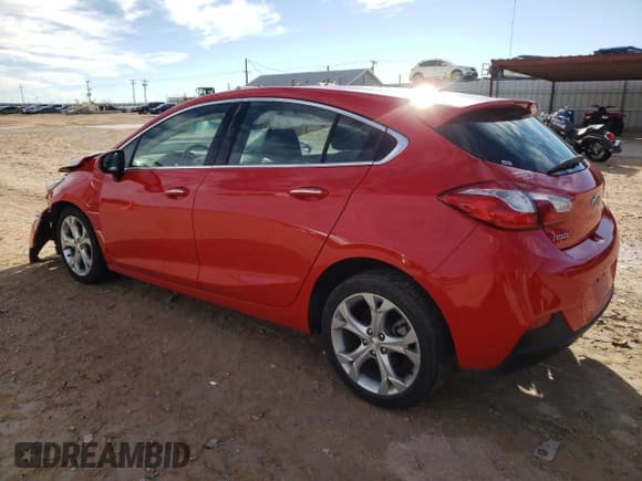 ✅ 2018 Chevrolet Cruze Premier • VIN: 3G1BF6SMXJS640651 • Lot: 68875802. Listed on Copart with 78,187 mi. Free auction sales archive from the USA and detailed vehicle history report at DreamBid. Image 2.