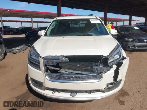 ✅ 2015 GMC Acadia Denali • VIN: 1GKKRTKD8FJ174826 • Lot: 43681437. Listed on IAAI with 216,212 mi. Free auction sales archive from the USA and detailed vehicle history report at DreamBid. Image 12.