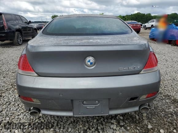 ✅ 2005 BMW 6 Series 645Ci • VIN: WBAEH73455B193499 • Лот: 89826965. Опубликован ранее на Copart с пробегом 163 532 миль. Бесплатный доступ к архиву аукционных продаж из США и подробный отчёт об истории автомобиля на DreamBid. Изображение 6.