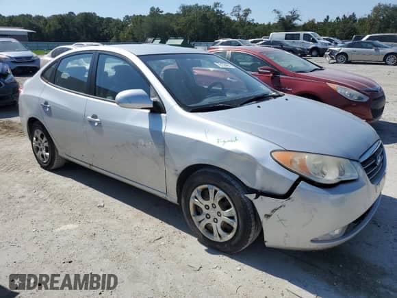 2009 Hyundai Elantra GLS z VIN KMHDU46D49U821000, wystawiony jako Copart lot #76135404 z przebiegiem 164 563 mil mil oraz Szkoda całkowita • Salvage title. Historia ofert i sprzedaży dostępna na DreamBid. Obrazek 4.