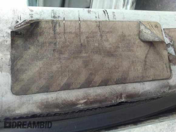 ✅ 1995 Chevrolet Chevy Van • VIN: 1GCEG25K2SF159884 • Лот: 41947206. Опубликован ранее на IAAI с пробегом 308 693 миль. Бесплатный доступ к архиву аукционных продаж из США и подробный отчёт об истории автомобиля на DreamBid. Изображение 9.