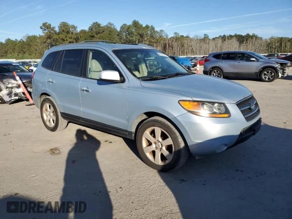 ✅ 2007 Hyundai Santa Fe SE • VIN: 5NMSH13E97H023432 • Lot: 80747954. Listed on Copart with 166,588 mi. Free auction sales archive from the USA and detailed vehicle history report at DreamBid. Image 4.