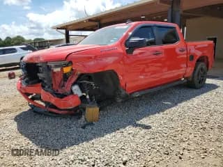 ✅ 2023 Chevrolet Silverado 1500 Custom • VIN: 3GCPABEK8PG151434 • Lot: 65182645. Wystawiony na Copart z przebiegiem 48 715 mil. Bezpłatny archiwum sprzedaży aukcyjnych z USA i szczegółowy raport historii pojazdu na DreamBid. Zdjęcie 1.