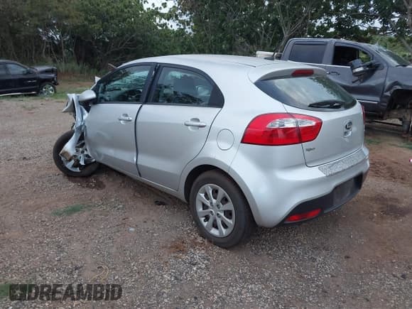 ✅ 2015 Kia Rio LX • VIN: KNADM5A39F6509809 • Lot: 42619611. Listed on IAAI with Not provided. Free auction sales archive from the USA and detailed vehicle history report at DreamBid. Image 3.