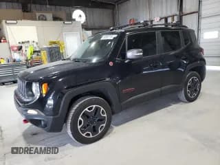 ✅ 2017 Jeep Renegade Trailhawk • VIN: ZACCJBCB2HPE86691 • Lot: 65892715. Listed on Copart with 96,309 mi. Free auction sales archive from the USA and detailed vehicle history report at DreamBid. Image 1.