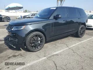 ✅ 2023 Land Rover Range Rover SE • VIN: SALKPBFU8PA065380 • Lot: 90871025. Wystawiony na Copart z przebiegiem 28 784 mil. Bezpłatny archiwum sprzedaży aukcyjnych z USA i szczegółowy raport historii pojazdu na DreamBid. Zdjęcie 1.