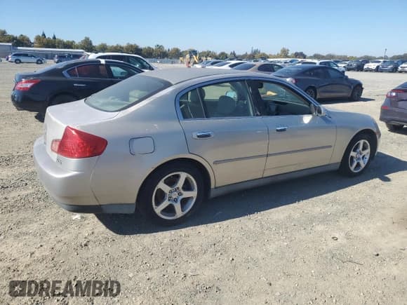 ✅ 2003 Infiniti G35 w/Leather • VIN: JNKCV51E43M015022 • Lot: 90137805. Wystawiony na Copart z przebiegiem 172 245 mil. Bezpłatny archiwum sprzedaży aukcyjnych z USA i szczegółowy raport historii pojazdu na DreamBid. Zdjęcie 3.