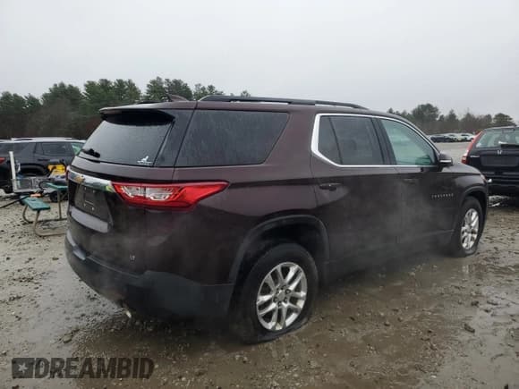 ✅ 2019 Chevrolet Traverse LT Cloth • VIN: 1GNEVGKW9KJ202194 • Лот: 92526645. Опубликован ранее на Copart с пробегом 78 176 миль. Бесплатный доступ к архиву аукционных продаж из США и подробный отчёт об истории автомобиля на DreamBid. Изображение 3.