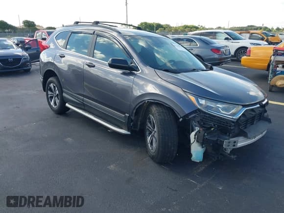✅ 2019 Honda CR-V LX • VIN: 5J6RW5H33KL002967 • Lot: 42790271. Wystawiony na IAAI z przebiegiem 80 148 mil. Bezpłatny archiwum sprzedaży aukcyjnych z USA i szczegółowy raport historii pojazdu na DreamBid. Zdjęcie 1.