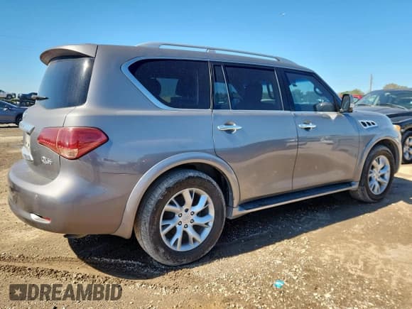 ✅ 2011 Infiniti QX56 7-passenger • VIN: JN8AZ2NF5B9502539 • Lot: 90587955. Listed on Copart with 171,626 mi. Free auction sales archive from the USA and detailed vehicle history report at DreamBid. Image 3.