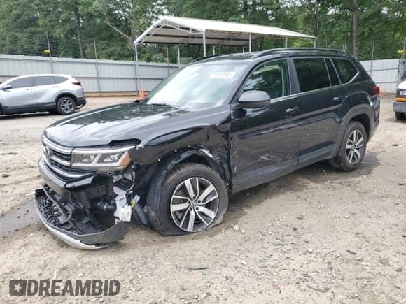 ✅ 2022 Volkswagen Atlas SE • VIN: 1V2DP2CA4NC534992 • Lot: 59531005. Listed on Copart with 41,927 mi. Free auction sales archive from the USA and detailed vehicle history report at DreamBid. Image 1.